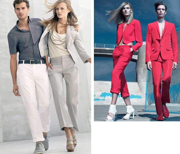 S/S ’10 Campaign Previews | Edita & Constance for Calvin Klein