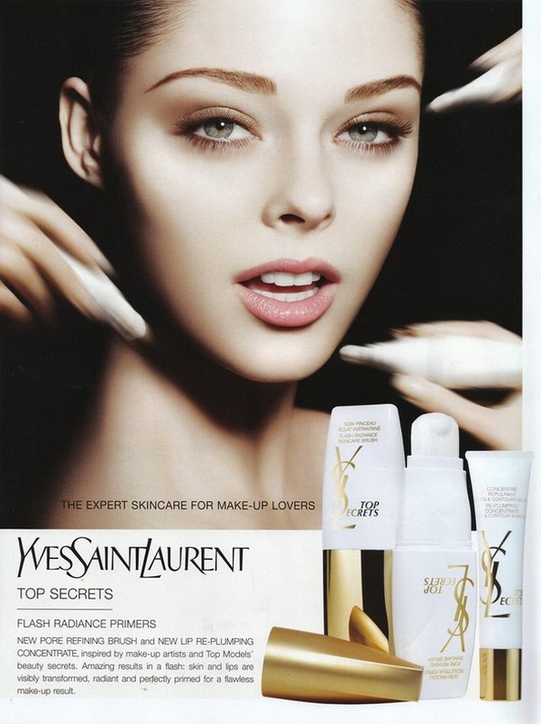 Ad Campaign | Coco Rocha for YSL Skincare