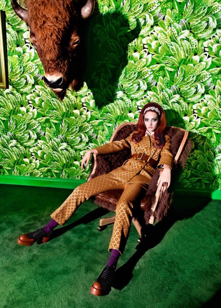 Codie Young is a Prints Mistress for Stevie and Mada in Tank Magazine Codie Young is a Prints Mistress for Stevie and Mada in Tank Magazine