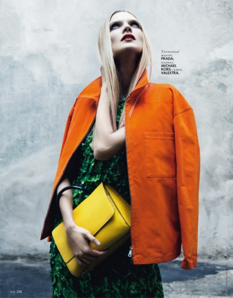Olga Serova by Nikolay Biryukov for Elle Ukraine March 2011 Olga Serova by Nikolay Biryukov for Elle Ukraine March 2011