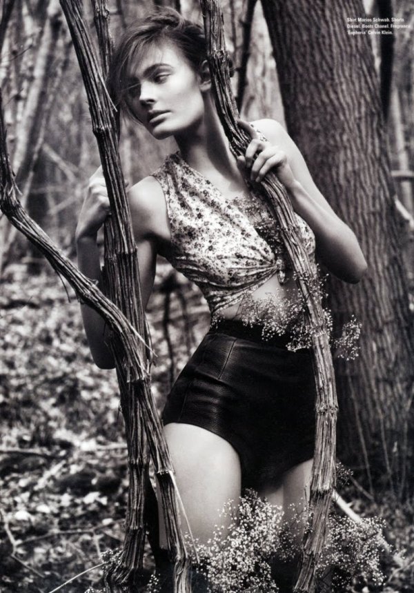 Constance Jablonski by Cédric Buchet for i-D Summer 2010
