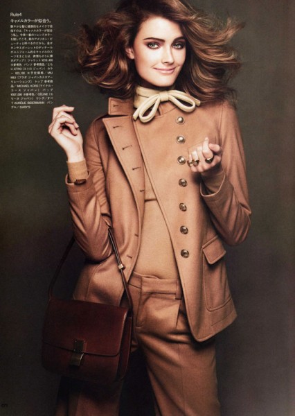 Constance Jablonski by Andreas Sjodin in Dress for Success | Vogue Nippon September 2010 Constance Jablonski by Andreas Sjodin in Dress for Success | Vogue Nippon September 2010