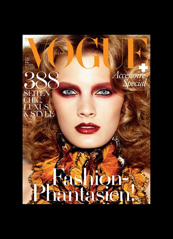 Constance Jablonski for Vogue Germany March 2011 (Cover)