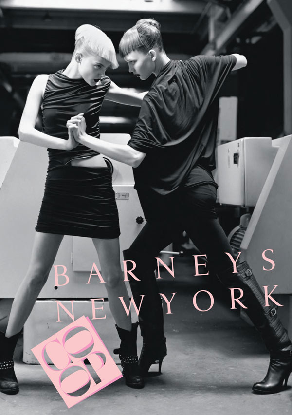 Viktoriya Sasonkina & Karlie Kloss for Barneys CO-OP Fall ’09