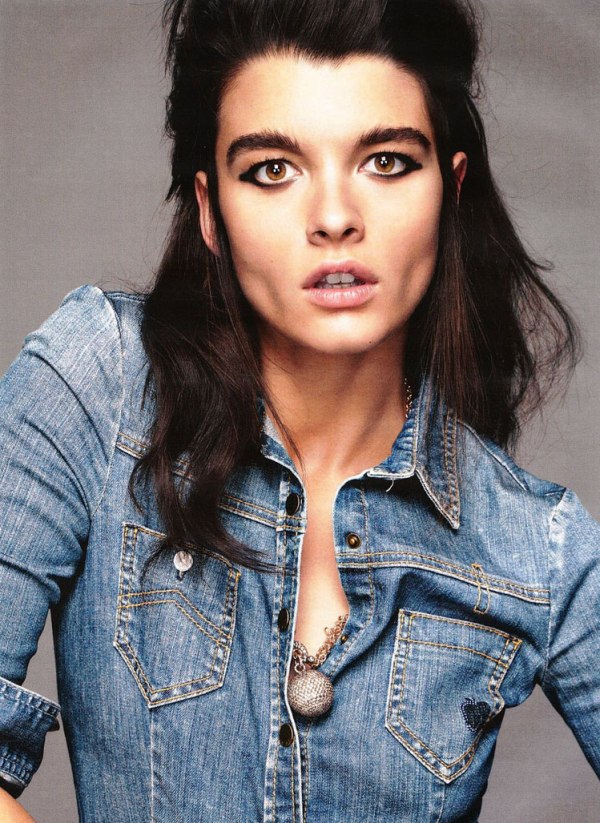 Crystal Renn by Claudia Knoepfel & Stefan Indlekofer for Vogue Germany February 2011