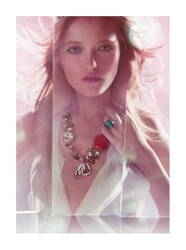 Vlada Roslyakova for Swarovski Spring 2011 Campaign
