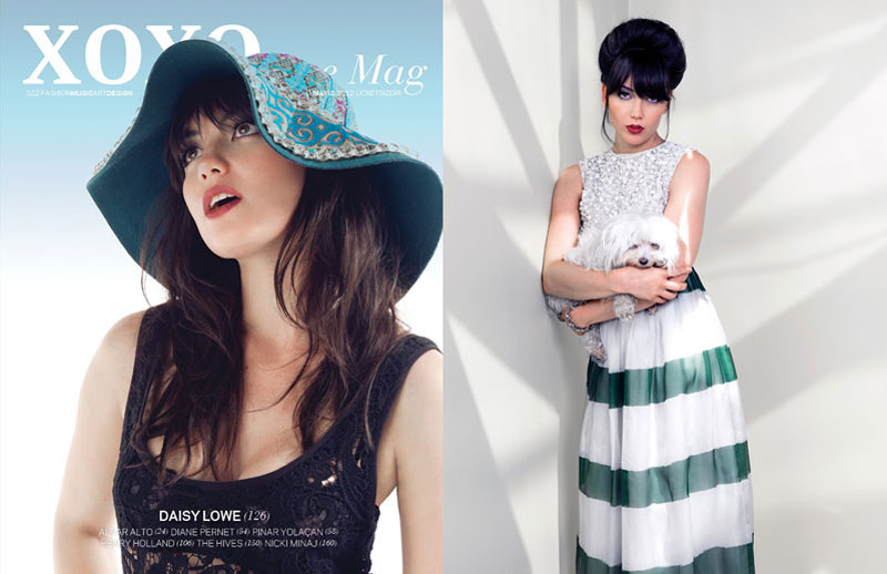 Daisy Lowe by Carlos Lumiere for XOXO the Mag May 2012