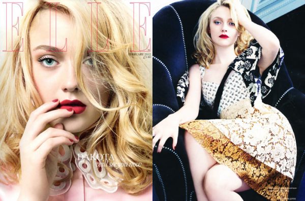Dakota Fanning by David Slijper for Elle UK February 2012 Dakota Fanning by David Slijper for Elle UK February 2012