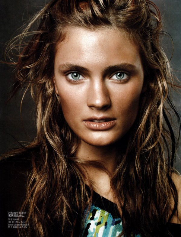 Constance Jablonski by Daniel Jackson in Wild Child | Vogue China June 2010