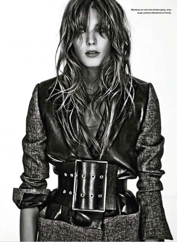 Daria Werbowy for Elle Quebec September 2010 by Raphael Mazzucco