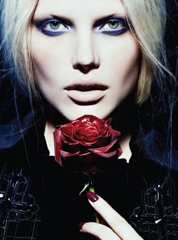 Bekah Jenkins Takes on Gothic Beauty for Fashion October 2012