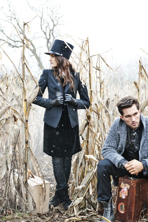 Missy Rayder by Ditte Isager for Day Birger et Mikkelsen Fall 2010 Campaign