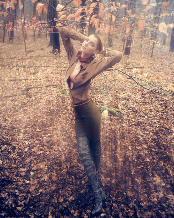 Denisa Dvorakova by David Bellemére for Marie Claire Italia September 2010