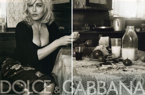 Dolce & Gabbana Spring 2010 Campaign Preview | Madonna by Steven Klein