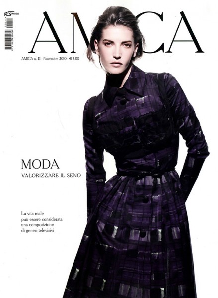Amica November 2010 Cover | Diana Dondoe by Nadir Amica November 2010 Cover | Diana Dondoe by Nadir