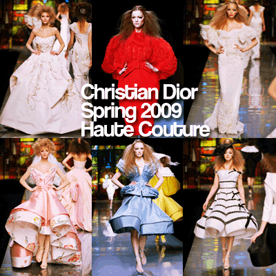 Christian Dior Spring 2009 Haute Couture
