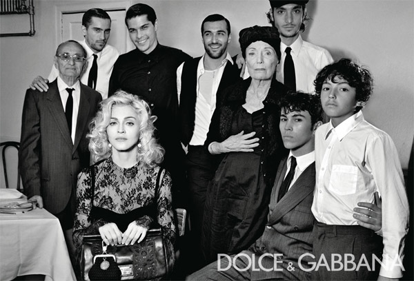 madonna dolce and gabbana