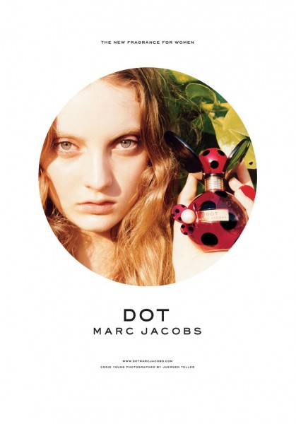 Codie Young for Marc Jacobs "Dot" Fragrance Campaign by Juergen Teller Codie Young for Marc Jacobs "Dot" Fragrance Campaign by Juergen Teller