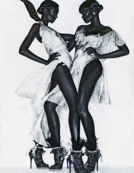 Melodie Monrose & Anais Mali by Solve Sundsbo for Interview December 2010 Melodie Monrose & Anais Mali by Solve Sundsbo for Interview December 2010