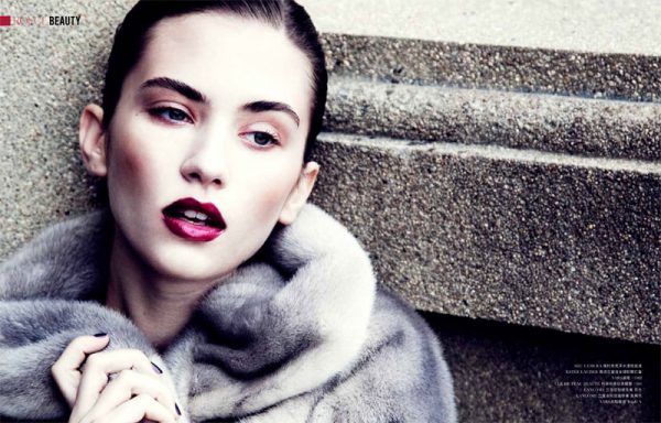 Karolina Cwiek by Tim Zaragoza for ROUGE Winter 2011 Karolina Cwiek by Tim Zaragoza for ROUGE Winter 2011