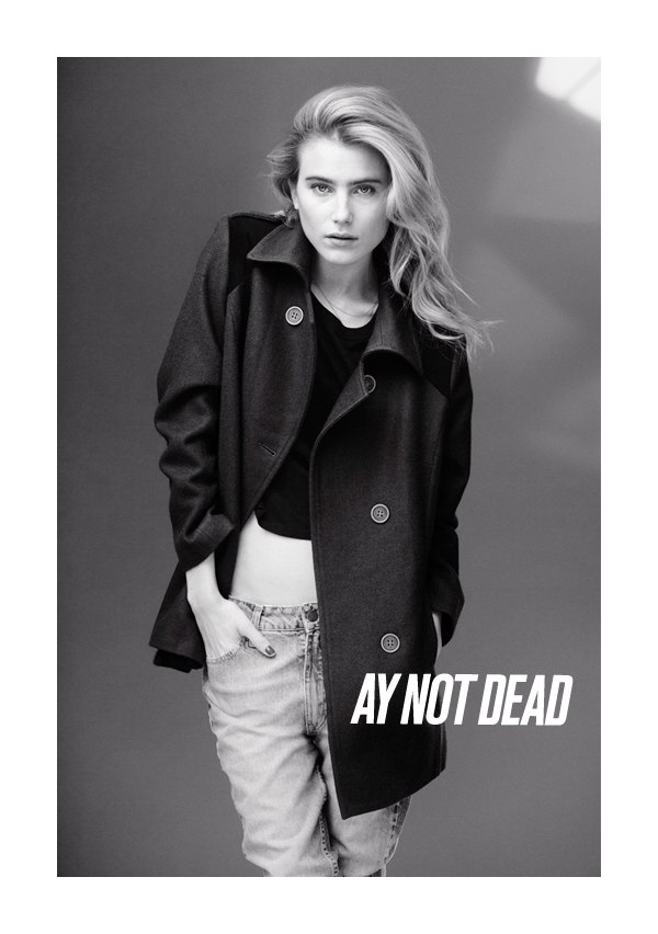 Dree Hemingway for AY Not Dead Fall 2011 Campaign by Sebastian Faena