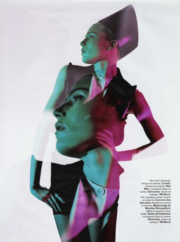 Dree Hemingway by Alasdair McLellan | Vogue Russia