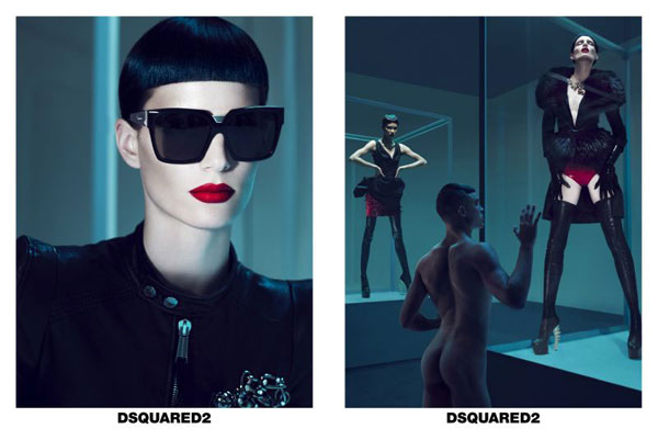 DSquared2 Fall 2010 Campaign | Iris, Chanel & Alla by Mert & Marcus