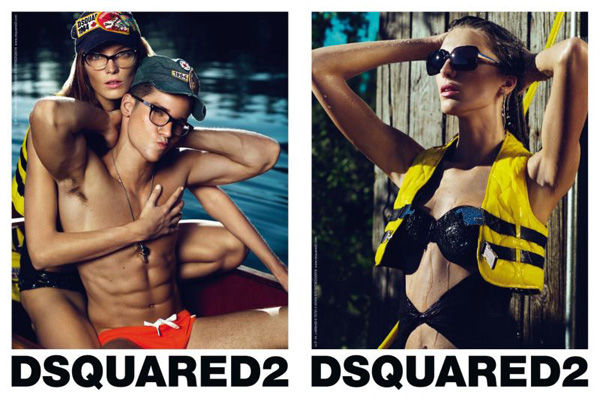 Dsquared² Spring 2010 Campaign | Daria Werbowy by Mert Alas & Marcus Piggott