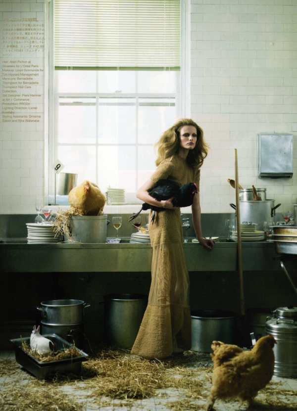 Edita Vilkeviciute by Nathaniel Goldberg for Vogue Nippon June 2010
