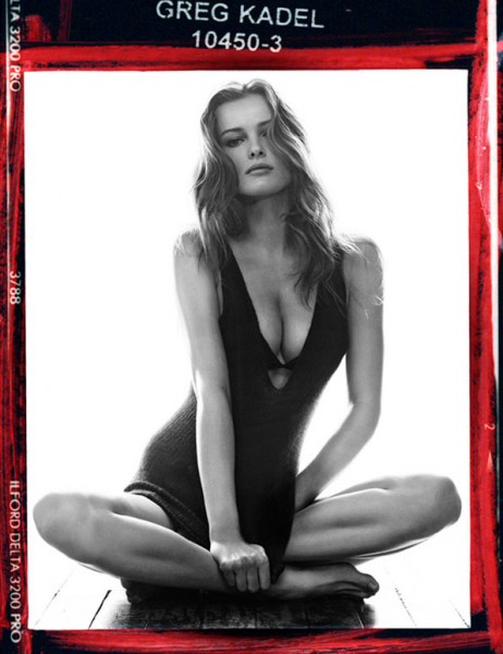 Edita is Red Hot for Vogue Germany August Edita is Red Hot for Vogue Germany August