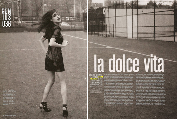 Nylon Guys | Elisa Sednaoui by Ward Ivan Rafik
