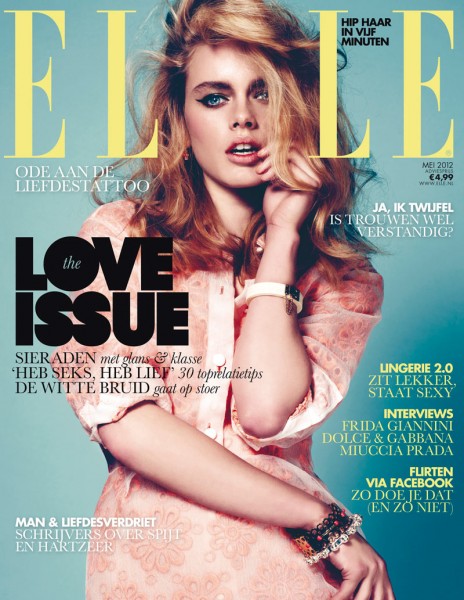 Elle Netherlands May 2012 Cover | Eva Marie Mulder by Jeroen W Mantel Elle Netherlands May 2012 Cover | Eva Marie Mulder by Jeroen W Mantel