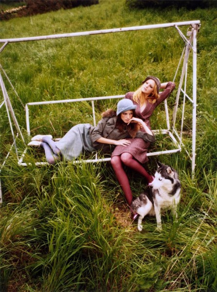 Morning Beauty | Caroline Trentini & Jeisa Chiminazzo by Ellen von Unwerth Morning Beauty | Caroline Trentini & Jeisa Chiminazzo by Ellen von Unwerth