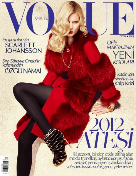 Vogue Turkey January 2012 Cover | Elsa Sylvan by KT Auleta Vogue Turkey January 2012 Cover | Elsa Sylvan by KT Auleta