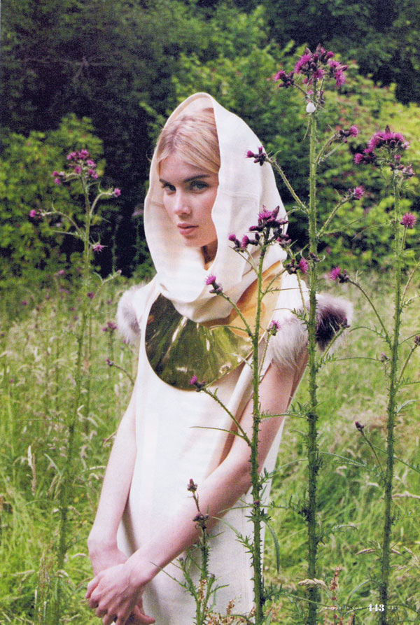 Age of Enlightment | Elsa Sylvan by Lina Scheynius for Elle