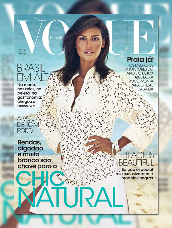 Emanuela de Paula for Vogue Brazil January 2011