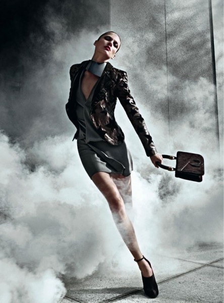 Emporio Armani Fall 2010 Campaign | Karmen Pedaru by Mario Sorrenti Emporio Armani Fall 2010 Campaign | Karmen Pedaru by Mario Sorrenti
