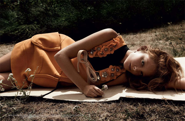 Eniko Mihalik by Will Davidson for Muse Fall 2010