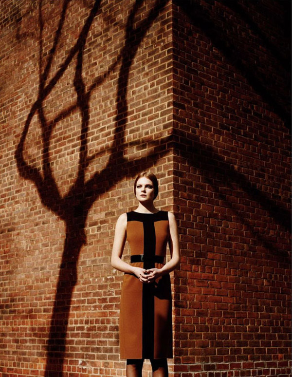 Eniko in Bergdorf Goodman Fall Preview