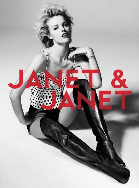 Eva Herzigova for Janet & Janet's Fall 2010 Campaign Eva Herzigova for Janet & Janet's Fall 2010 Campaign