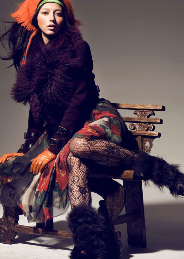 Evelina Mambetova for Playing Fashion July/August 2010 by Ryan Yoon
