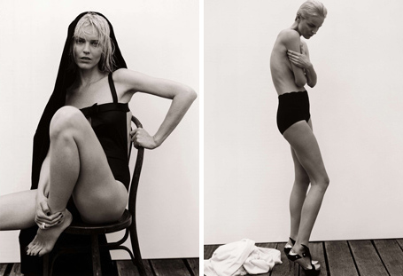 Eva Strips Down for M by Le Monde