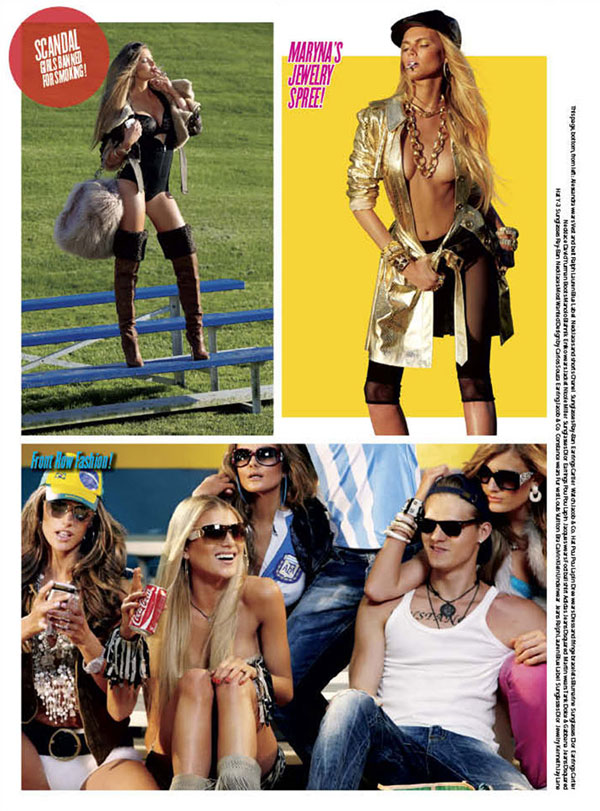 Alessandra Ambrosio & Dree Hemingway in Footballers’ Wives for V Issue #66