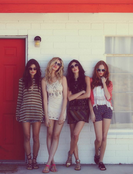 Jacquelyn Jablonski, Hailey Clauson, Luisa Bianchin & Kate Harrison for Free People April Catalogue Jacquelyn Jablonski, Hailey Clauson, Luisa Bianchin & Kate Harrison for Free People April Catalogue