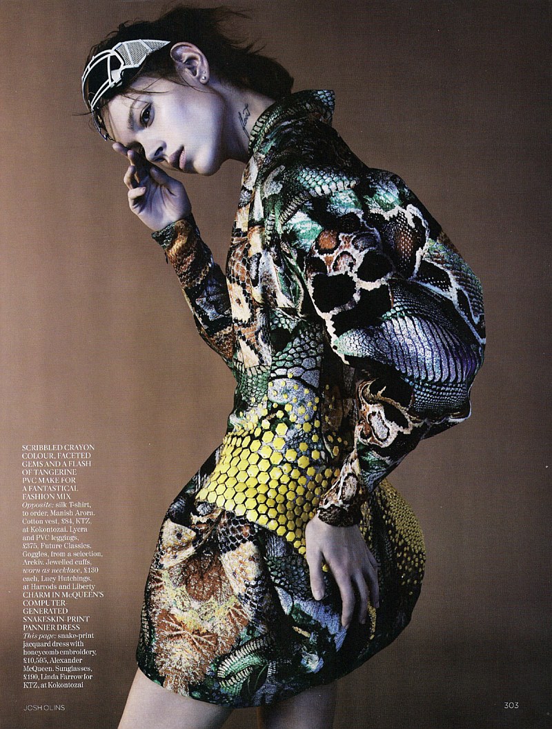 Cyber Tribe | Freja Beha Erichsen by Josh Olins