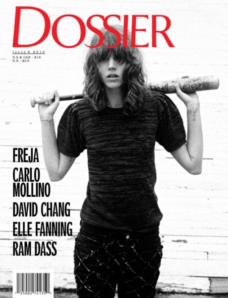 Dossier Journal Fall/Winter 2010 Cover | Freja Beha Erichsen by Cass Bird Dossier Journal Fall/Winter 2010 Cover | Freja Beha Erichsen by Cass Bird