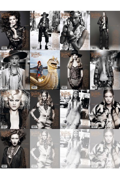 French Revue de Modes Fall / Winter 2010 Covers | 13 Models by Thierry Le Gouès French Revue de Modes Fall / Winter 2010 Covers | 13 Models by Thierry Le Gouès