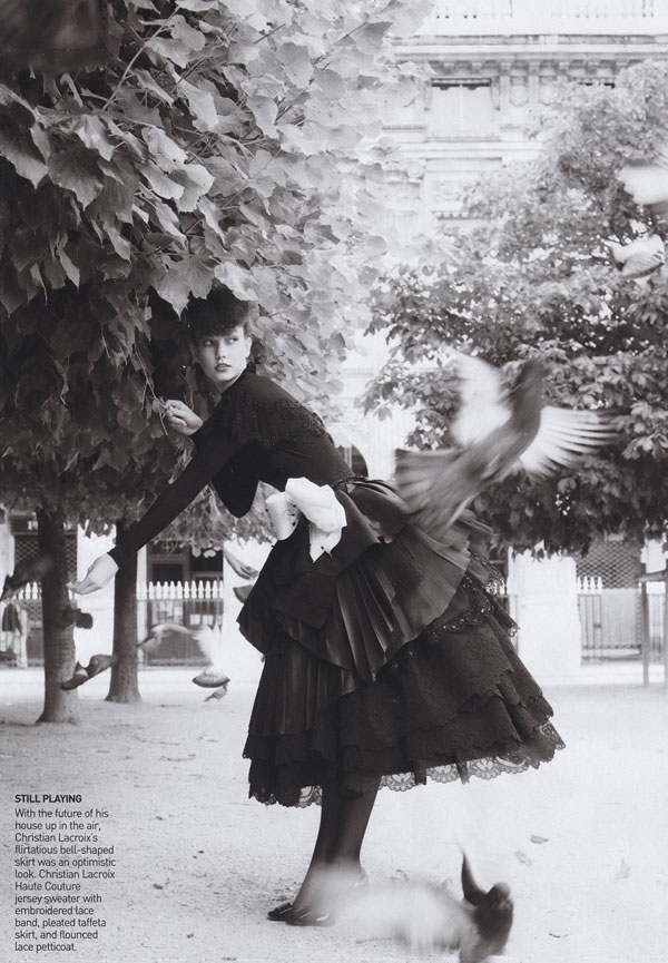 French Open | Karlie Kloss by Arthur Elgort for Vogue US