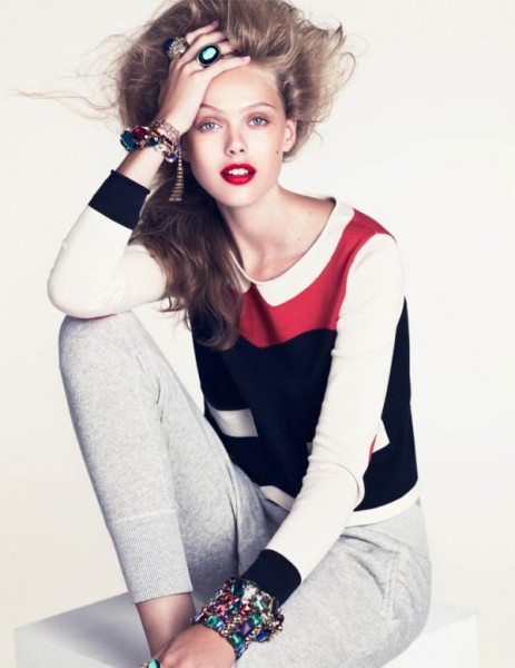 Frida Gustavsson by Andreas Sjodin for H&M Magazine Winter 2010 Frida Gustavsson by Andreas Sjodin for H&M Magazine Winter 2010