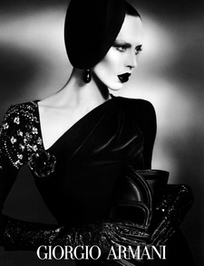 More Raquel for Giorgio Armani